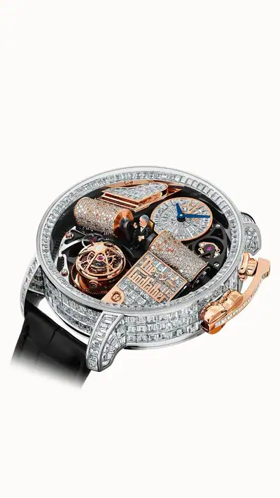 Jacob & Co. Opera Godfather Baguette — White Gold Baguette OP820.30.AA.AA.A