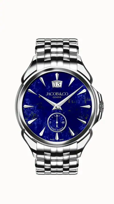 Jacob & Co. Palatial Classic — Stainless Steel (Lapis Lazuli) Bracelet PC400.10.AA.AD.A10AA