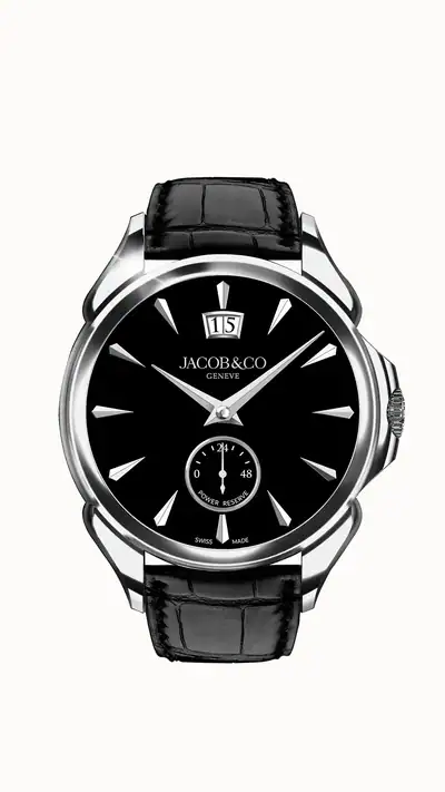 Jacob & Co. Palatial Classic — Stainless Steel (Onyx Black) PC400.10.AA.AE.A