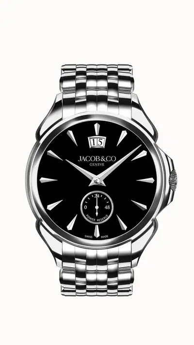 Jacob & Co. Palatial Classic — Stainless Steel (Onyx Black) Bracelet PC400.10.AA.AE.A10AA