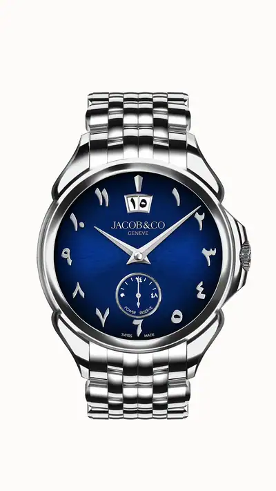 Jacob & Co. Palatial Classic — Stainless Steel, Arabic Bracelet PC400.10.AA.AF.A10AA