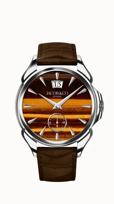 Jacob & Co. Palatial Classic — Stainless Steel (Tiger Eye) PC400.10.AD.AL.A