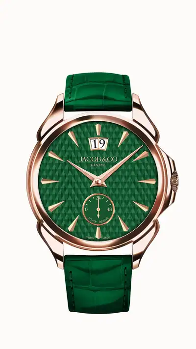 Jacob & Co. Palatial Classic — Rose Gold (Pyramid Dial) PC400.40.AA.AL.A