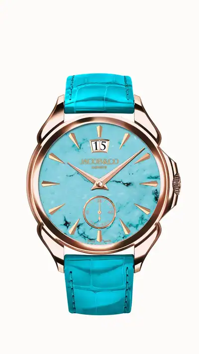 Jacob & Co. Palatial Classic — Rose Gold (Turquoise) PC400.40.AA.AQ.A