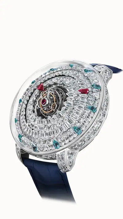 Jacob & Co. The Mystery Tourbillon — White Diamonds II SN800.30.BD.AG.A