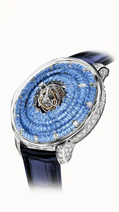 Jacob & Co. The Mystery Tourbillon — Full Icy Blue Sapphires (White Gold) SN800.30.BD.UJ.A