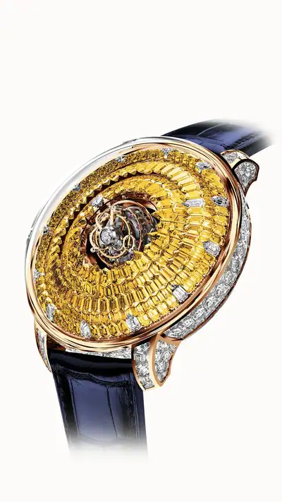 Jacob & Co. The Mystery Tourbillon — Yellow Sapphires (Rose Gold) SN800.40.BD.UC.A