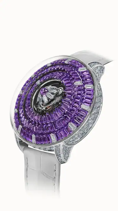 Jacob & Co. The Mystery Tourbillon 44MM — Amethyst SN810.30.AB.UB.A