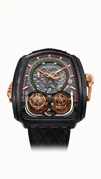 Jacob & Co. Twin Turbo Furious — Carbon TT210.29.AA.AA.B