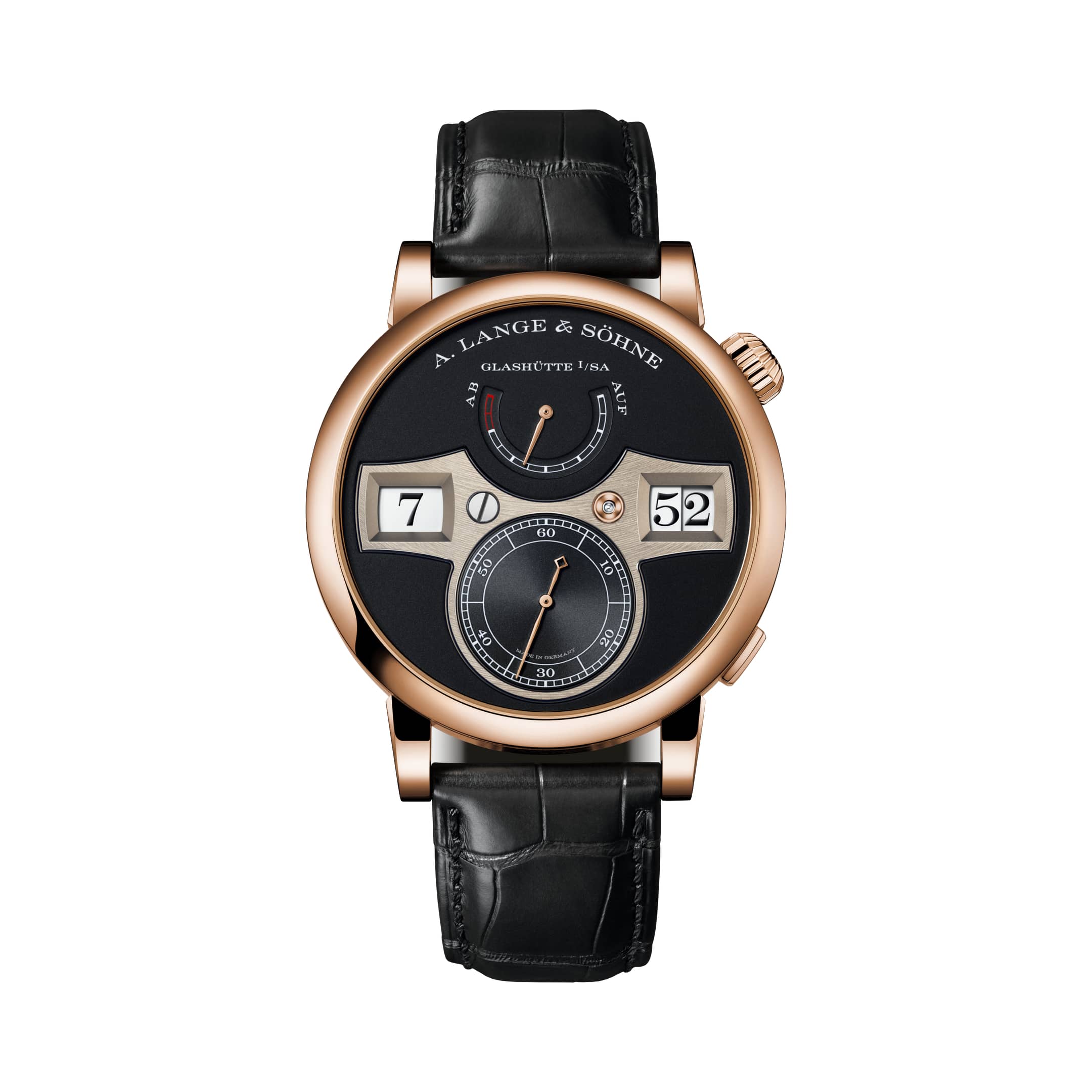 A. Lange & Sohne ZEITWERK, 18-carat white gold, 41.9 mm 140.029
