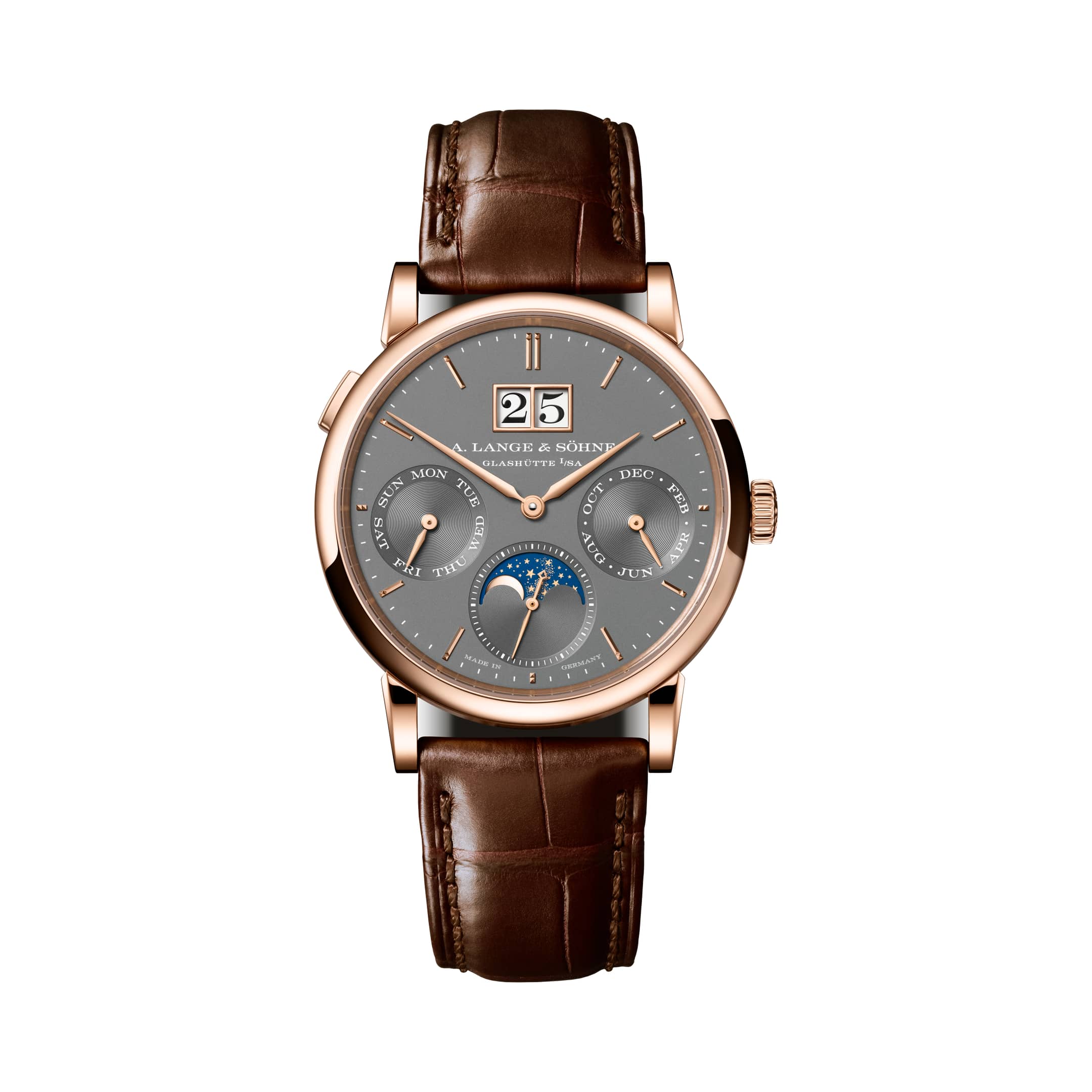 A. Lange & Sohne SAXONIA THIN, 18-carat pink gold, 37 mm 201.033