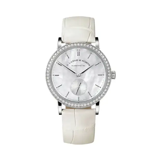 A. Lange & Sohne SAXONIA, 18-carat white gold, 35 mm 878.029