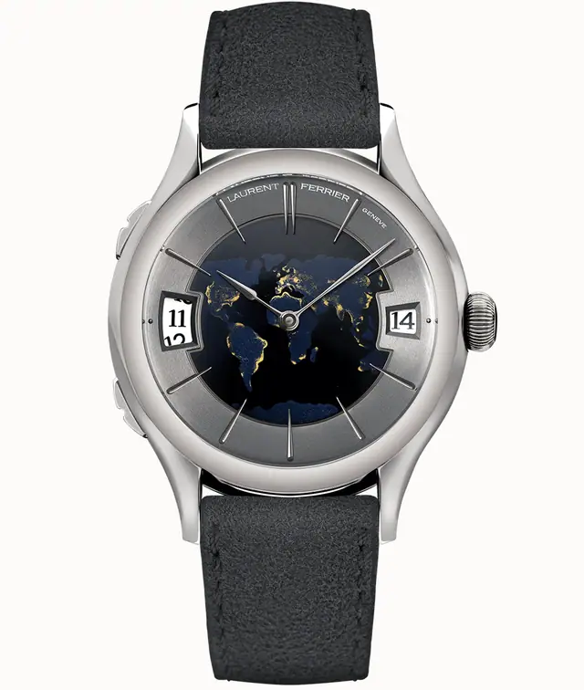 Laurent Ferrier Classic Traveller – Globe Night Blue LCF012.G1.NGE10