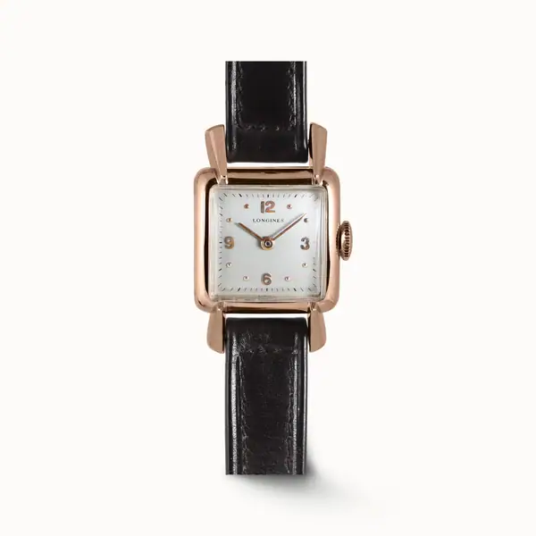 Longines Rose Gold Square Ladies’ Watch (1950) 5942-7930032