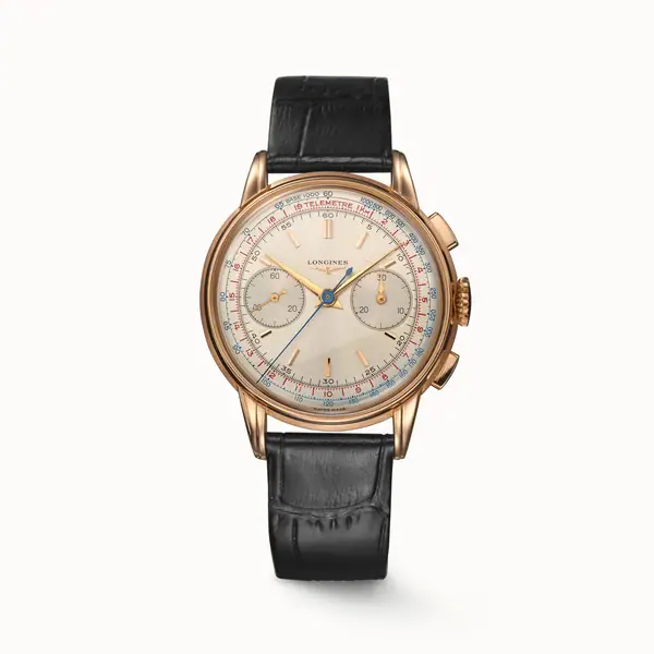 Longines Chronograph 30Ch In 18Ct Rose Gold (1951) 5966-7887436