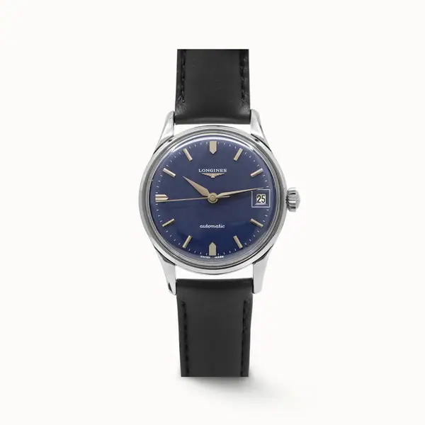 Longines Automatic Wristwatch With Rare Blue Dial From The 1960S 7151-11731602