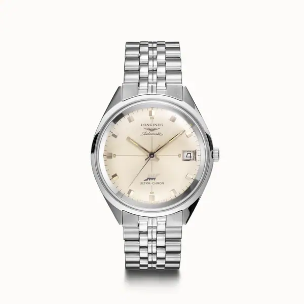 Longines Ultra-Chron With High-Frequency Movement Sunray Silver (1969) 8301-15632396
