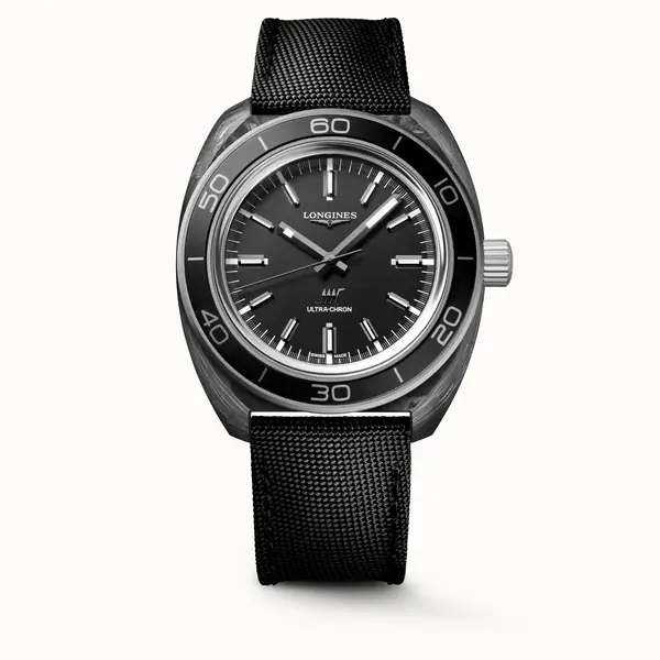 Longines Ultra‑Chron Carbon L2.839.4.52.2