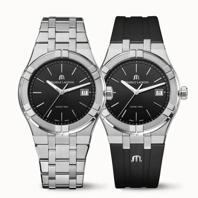 Maurice Lacroix AIKON QUARTZ DATE 40MM, AIKON QUARTZ AI1108-SS00F-330-A