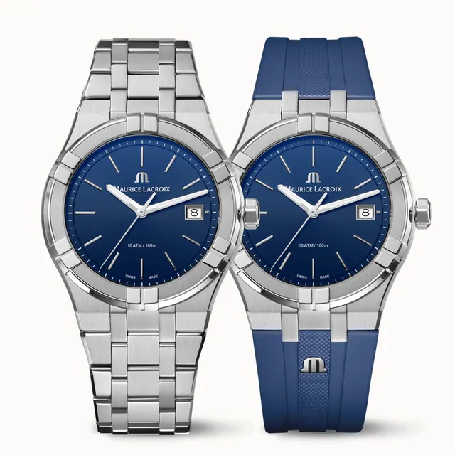 Maurice Lacroix AIKON QUARTZ DATE 40MM, AIKON QUARTZ AI1108-SS00F-430-C