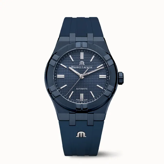 Maurice Lacroix AIKON AUTOMATIC 39MM BLUE PVD LIMITED EDITION AI6007-PVC00-430-4