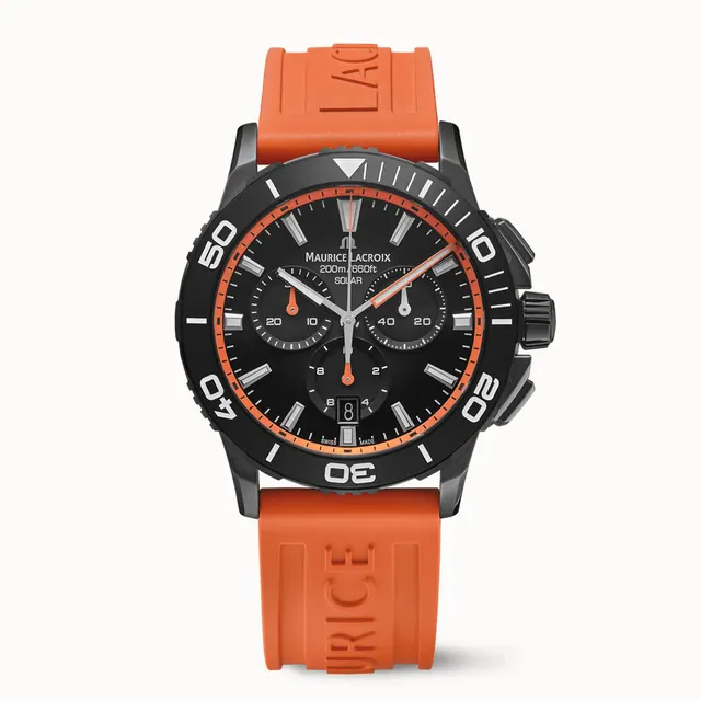 Maurice Lacroix PONTOS S SOLAR CHRONOGRAPH, NOVELTIES PT1038-DLB00-330-6