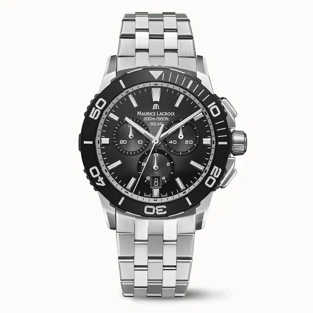 Maurice Lacroix PONTOS S SOLAR CHRONOGRAPH, NOVELTIES PT1038-SSL22-330-1