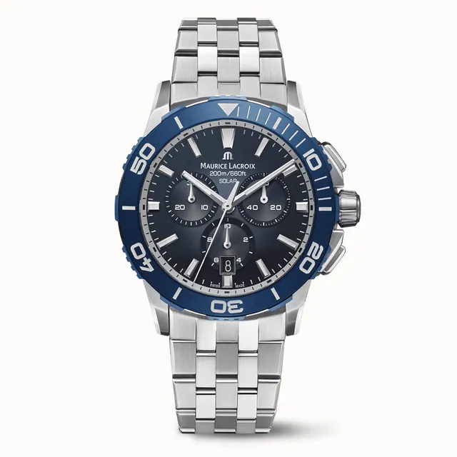 Maurice Lacroix PONTOS S SOLAR CHRONOGRAPH, NOVELTIES PT1038-SSL42-430-1