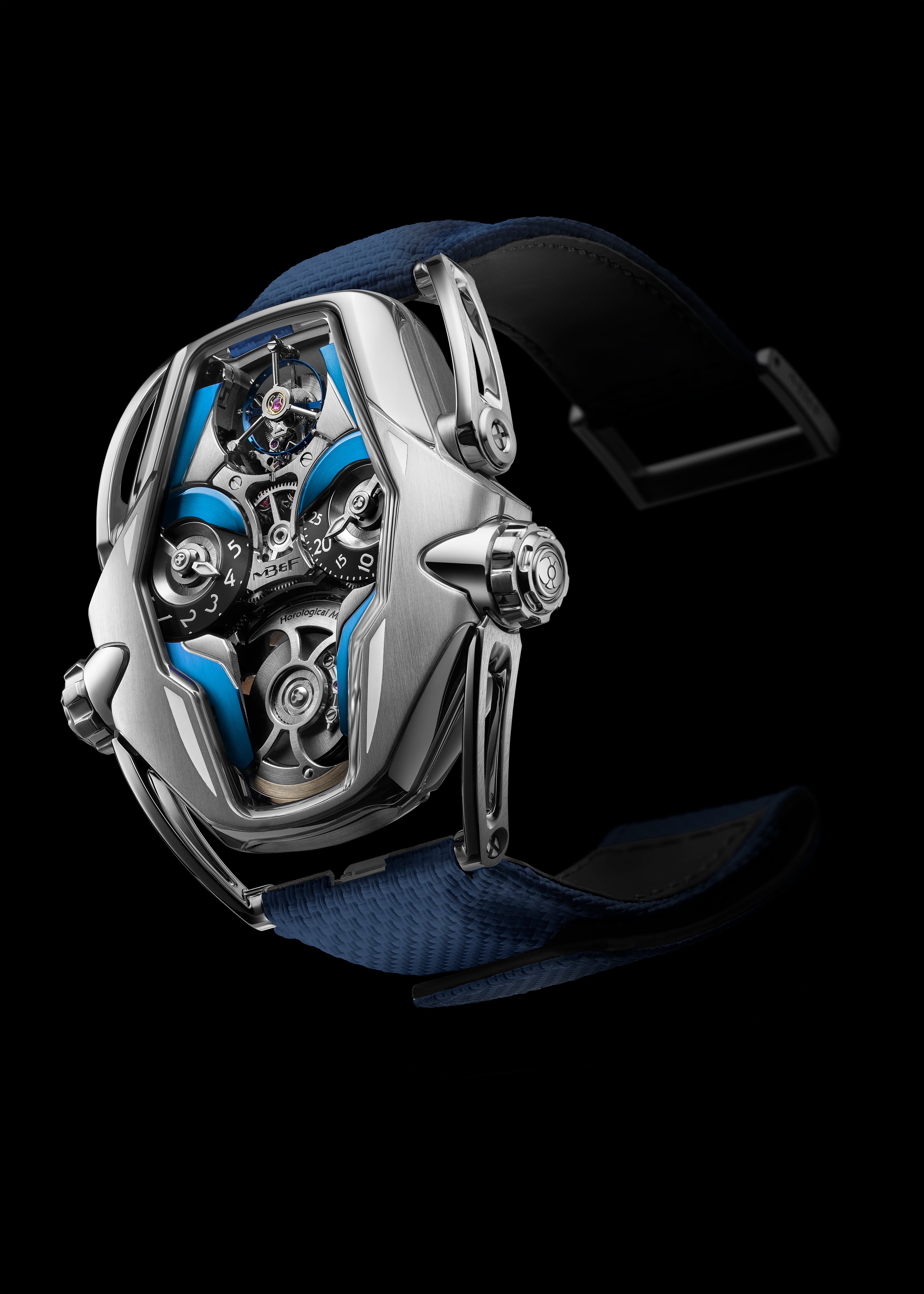 MB&F HM12 - THE GUARDIAN BLUE HM12-THE-GUARDIAN-BLUE