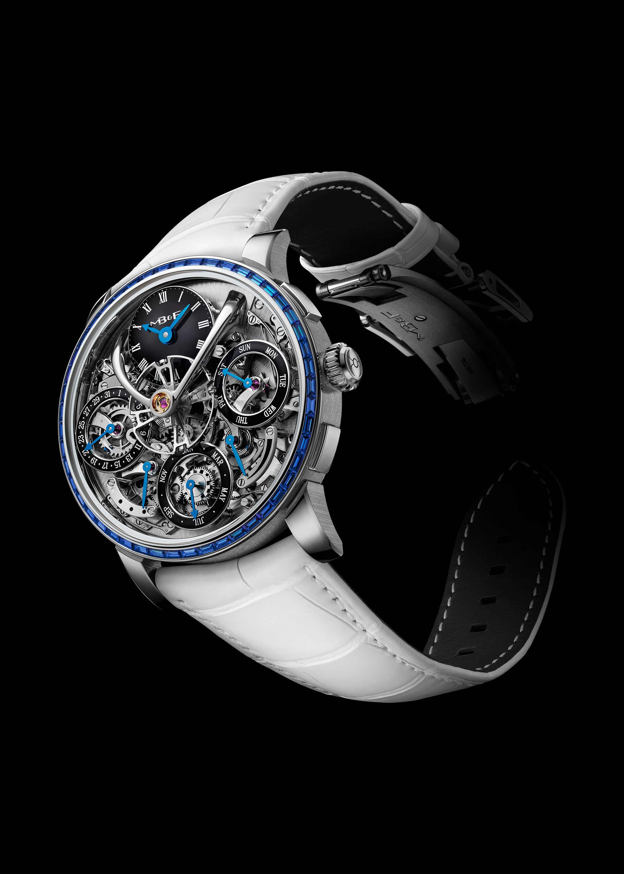 MB&F LM Perpetual Chromatic Blue Sapphire LM-PERPETUAL-CHROMATIC-BLUE-SAPPHIRE