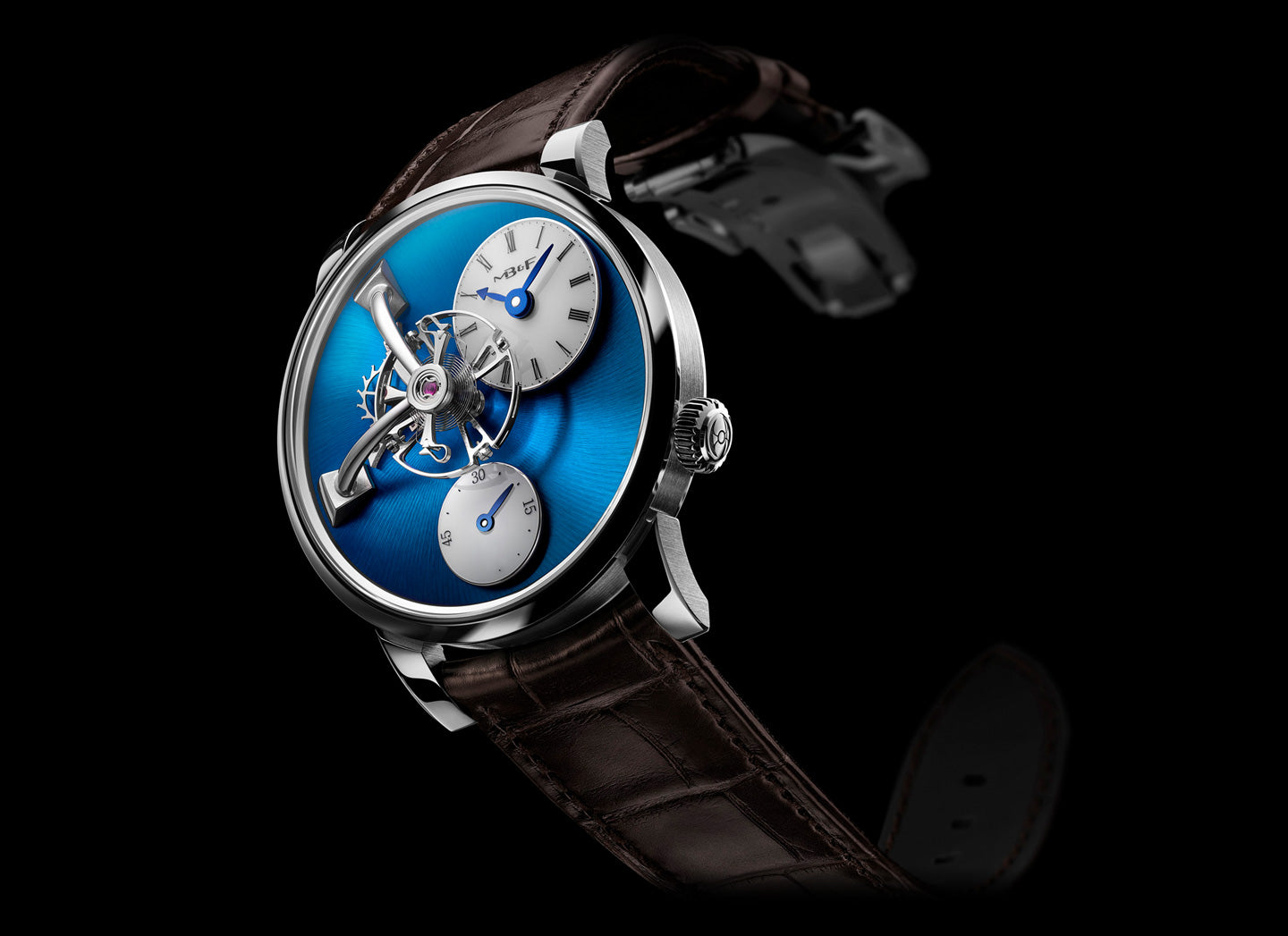MB&F LM101 STEEL BLUE LM1-0100-10-002