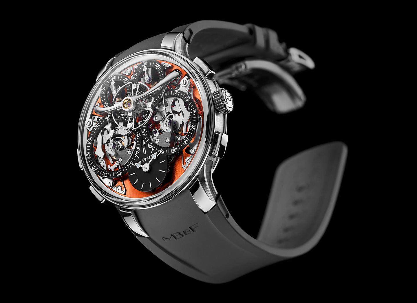 MB&F LEGACY MACHINE SEQUENTIAL EVO ORANGE P024-0100-24-000