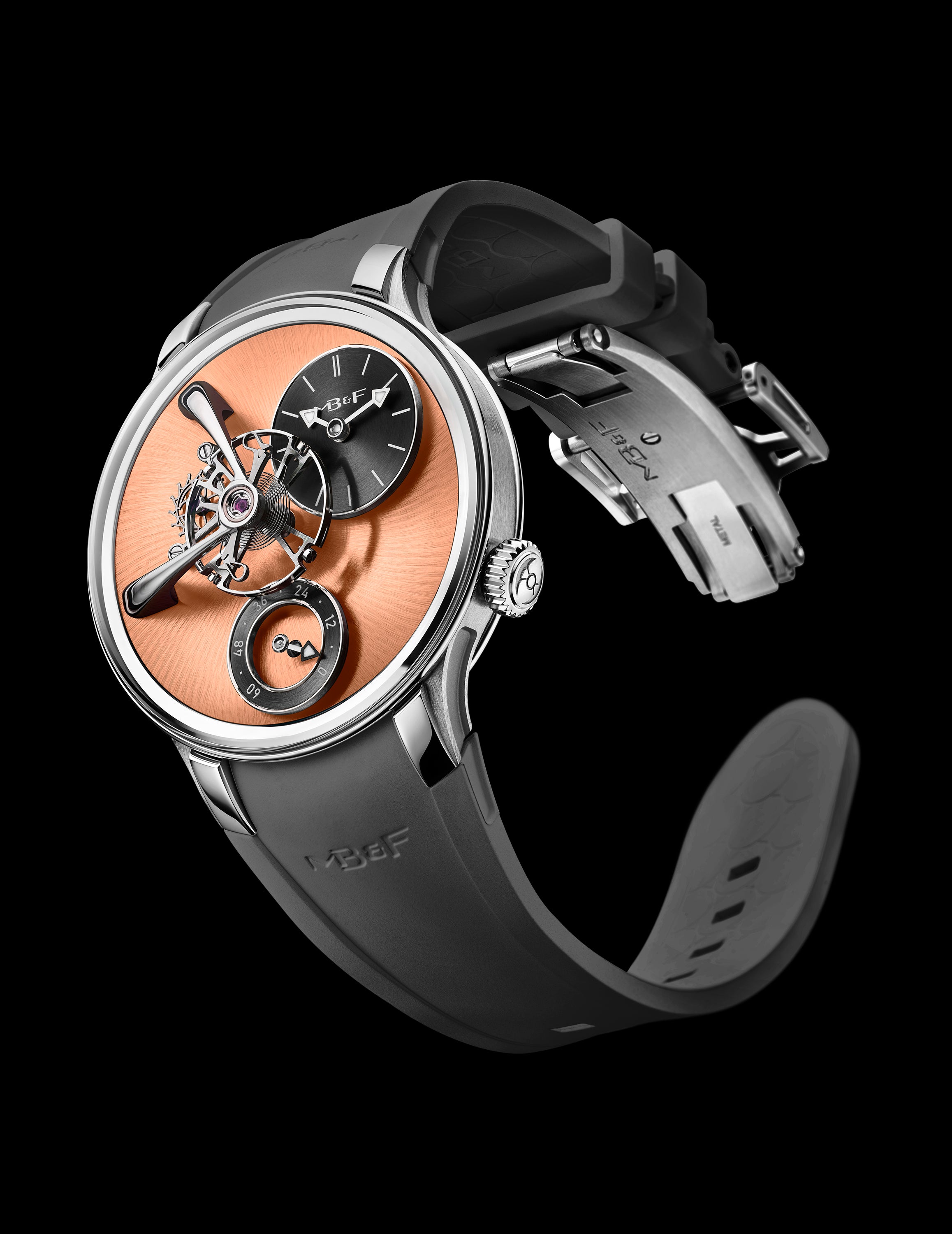 MB&F LM101 EVO Ti Salmon P046-0100-03-001