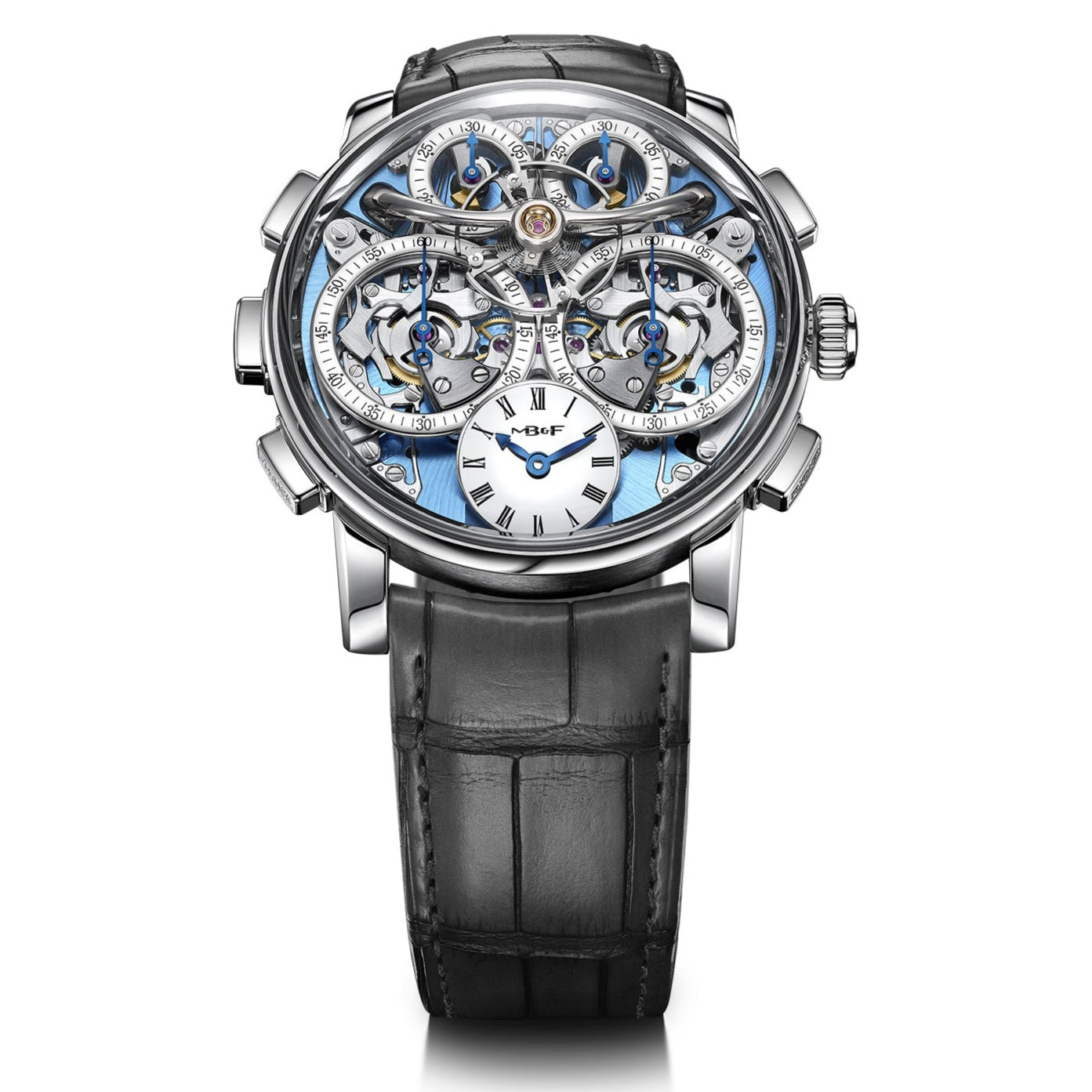 MB&F LM SEQUENTIAL FLYBACK PLATINUM P052-0100-26-000