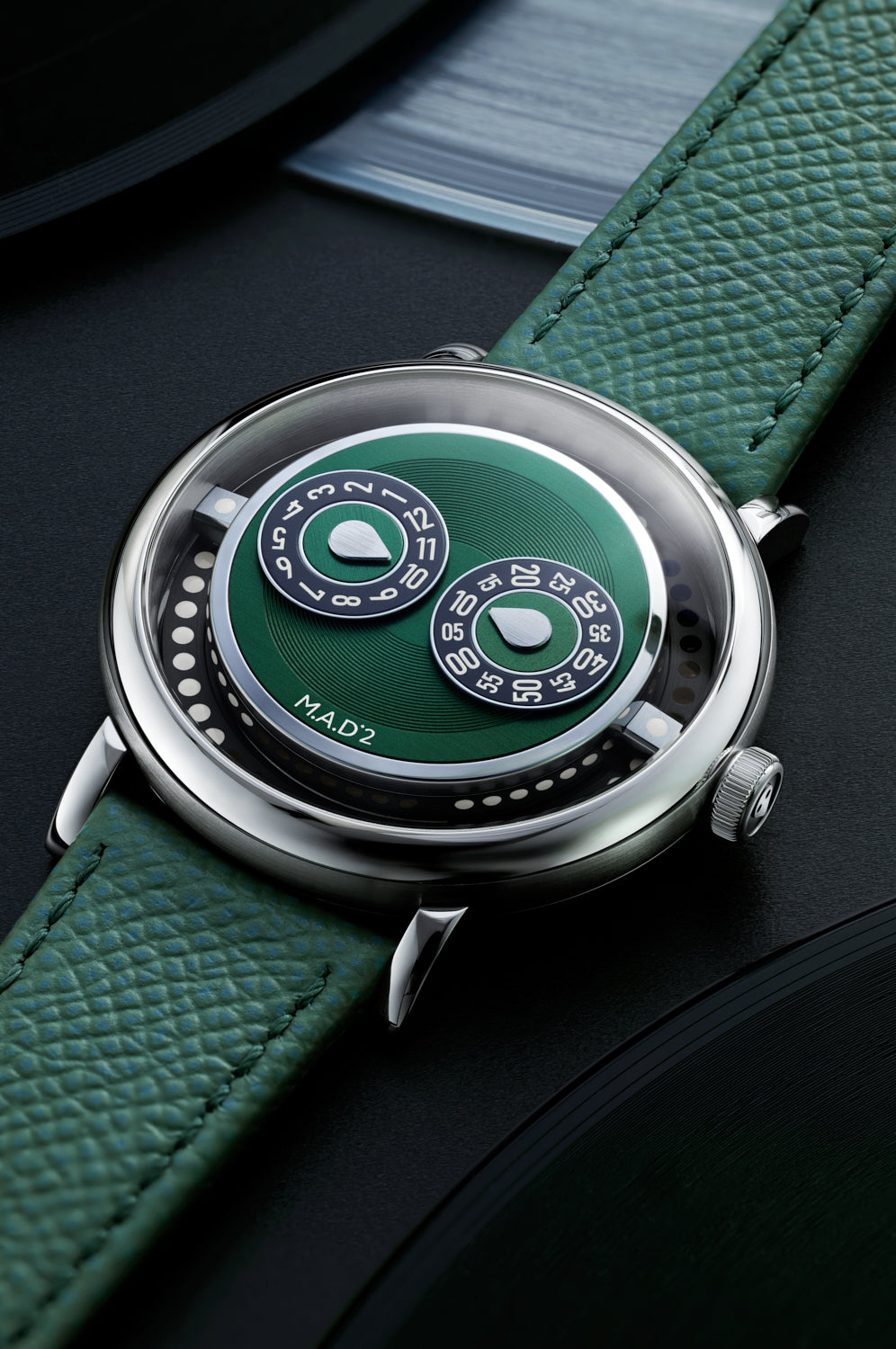 MB&F M.A.D.2 by Eric Giroud - Green - Friends P065-0100-10-001