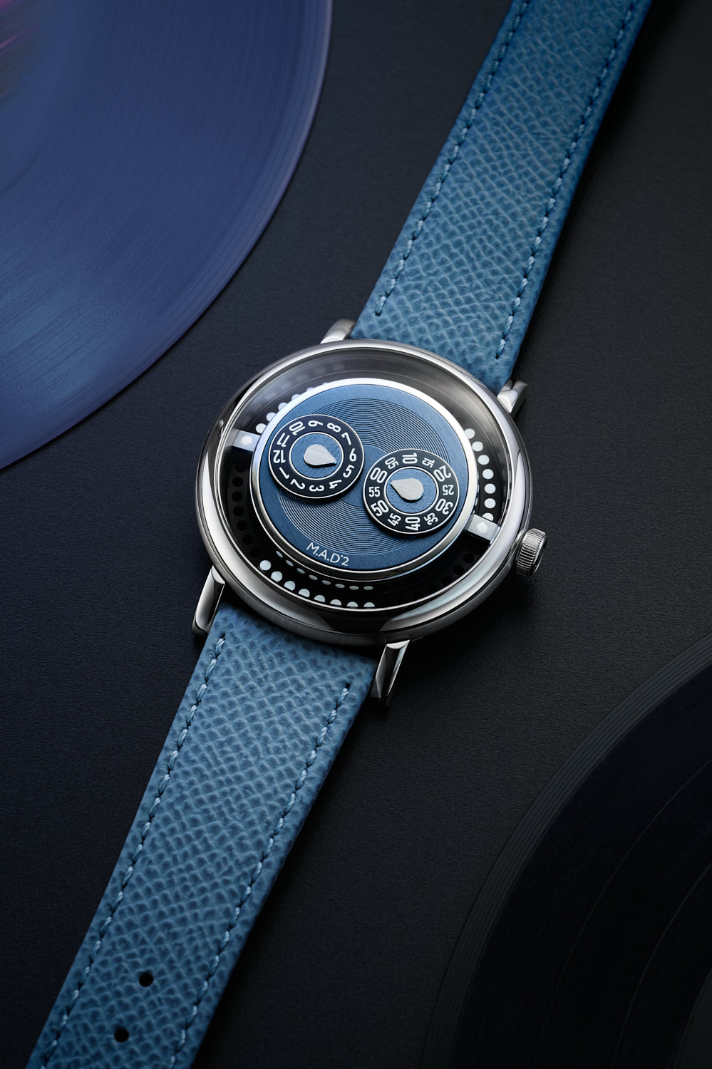 MB&F M.A.D.2 - BLUE - WORLD TOUR EDITION P065-0100-10-003