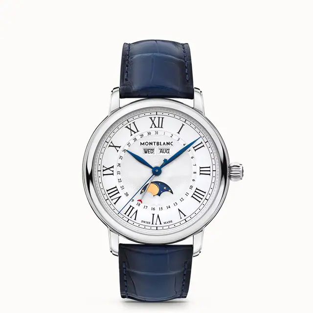 Montblanc Star Legacy Full Calendar 42 mm, Steel MB128676