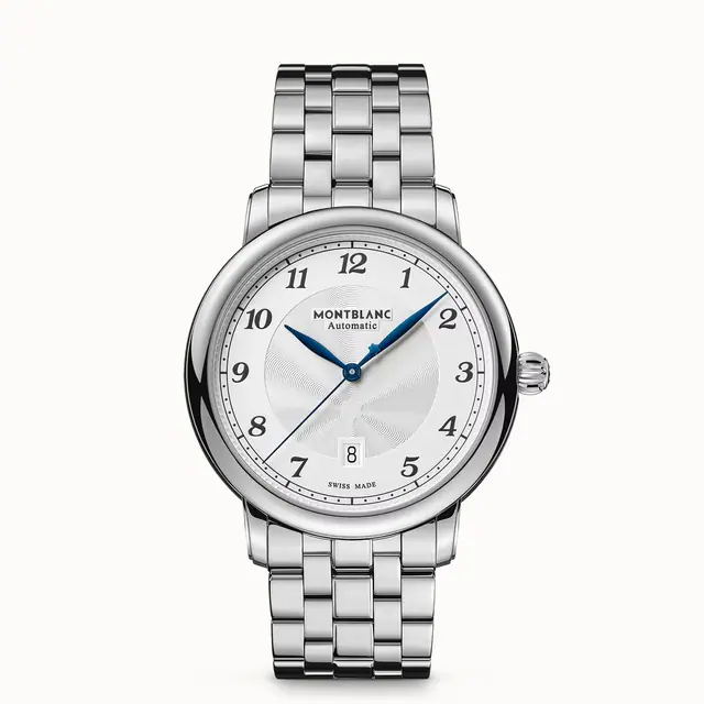 Montblanc Star Legacy Automatic Date 42 mm, Steel MB128682