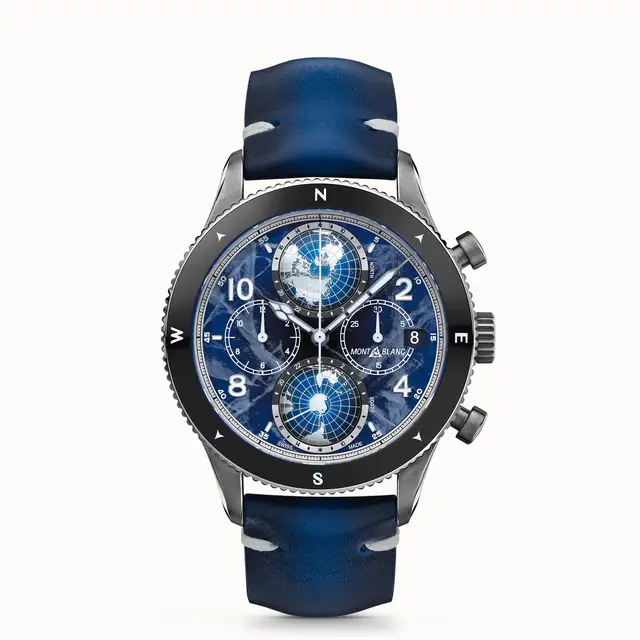 Montblanc 1858 Geosphere Chronograph 0 Oxygen Limited Edition - 290 pieces, 290 pieces MB129624