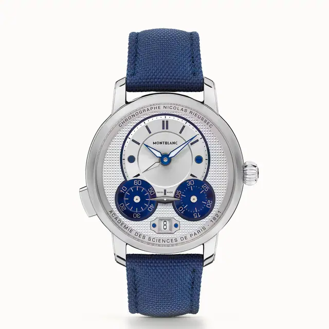 Montblanc Star Legacy Nicolas Rieussec Chronograph 43 mm, Steel - Silver color MB129764