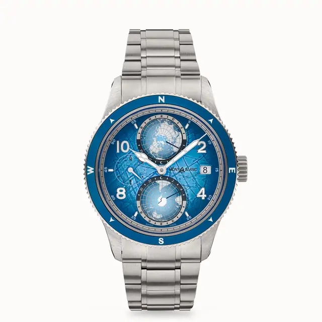 Montblanc 1858 Geosphere 0 Oxygen South Pole Exploration Limited Edition - 1990 pieces MB130961