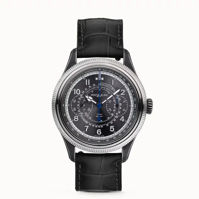 Montblanc 1858 The Unveiled Timekeeper Minerva Limited Edition - 100 pieces, 100 pieces - STEEL, GREY GOLD MB133246
