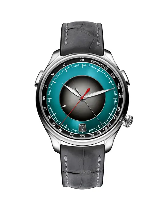 H. Moser & Cie. Endeavour Flyback Chronograph Dual Time Date 1730-1200