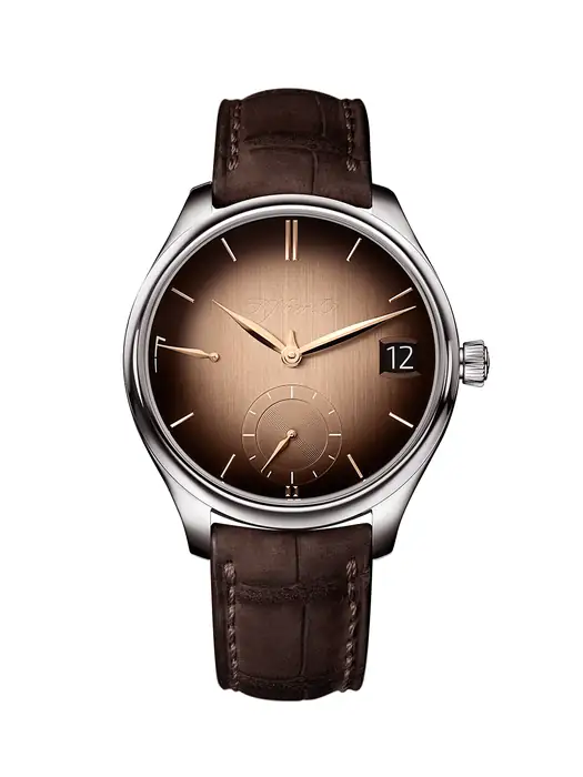 H. Moser & Cie. Endeavour Perpetual Calendar Smoked Salmon 1800-0207