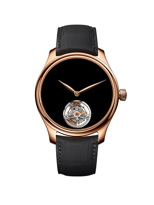 H. Moser & Cie. Endeavour Tourbillon Concept Vantablack®, Steel · 40 mm 1804-0403