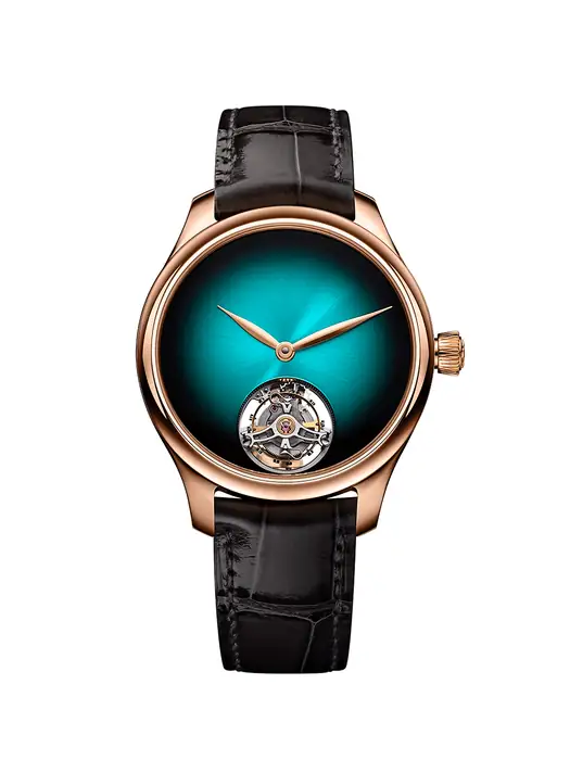 H. Moser & Cie. Endeavour Tourbillon Blue Lagoon 1804-0406
