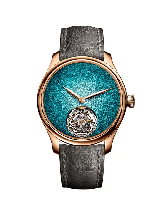 H. Moser & Cie. Endeavour Tourbillon Concept Turquoise Enamel 1805-0400