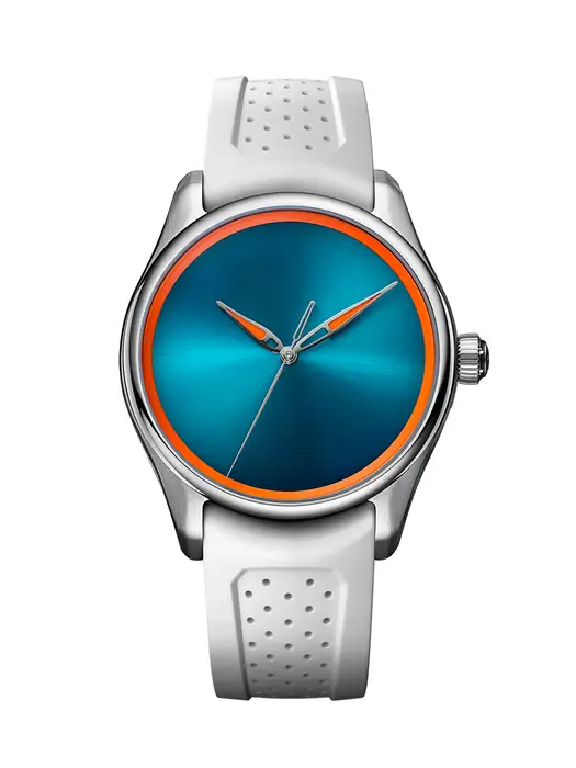 H. Moser & Cie. Pioneer Centre Seconds Spiced Aqua 3201-1202