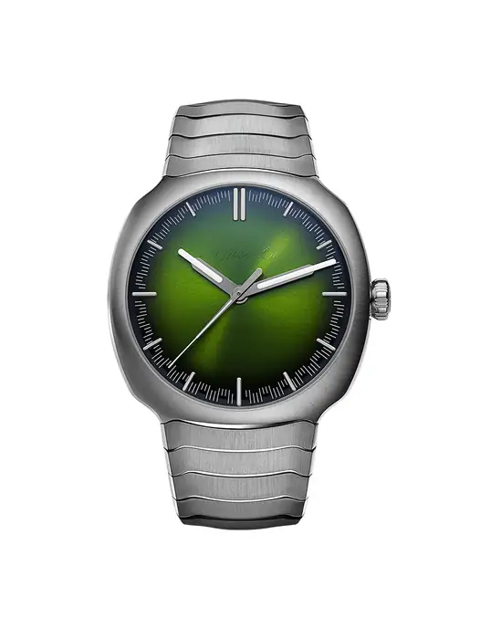 H. Moser & Cie. Streamliner Centre Seconds Matrix Green 6201-1200