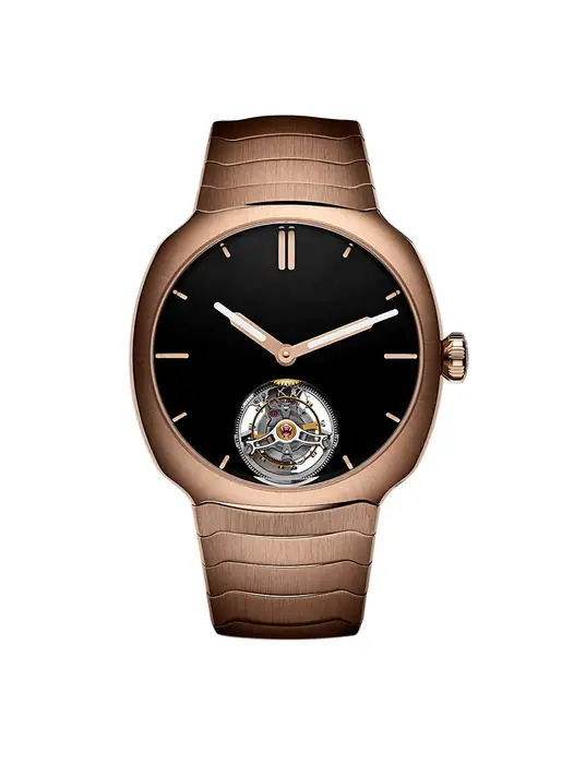 H. Moser & Cie. Streamliner Tourbillon Vantablack® 6804-0400